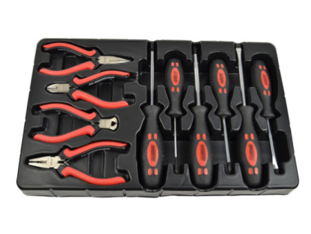 BRÜDER MANNESMANN Jeu d'outils, 155 pièces, caisse à outils