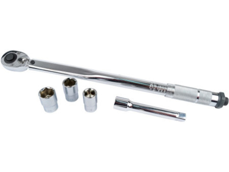 BRÜDER MANNESMANN Clé dynamométrique automatique, 5 pièces