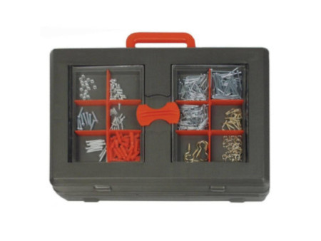 BRÜDER MANNESMANN Kit d'outils, 555 pièces, malette
