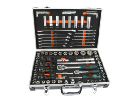 BRÜDER MANNESMANN Coffret à clés et douilles, 232 pièces