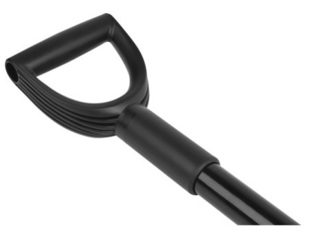 BRÜDER MANNESMANN Bêche en métal, longueur: 1.180 mm, noir