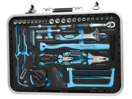 QUANTOOL Jeu d'outils, mallette de 98 pièces