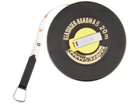 BRÜDER MANNESMANN Décamètre, ruban fibre de verre, 20 m