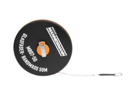 BRÜDER MANNESMANN Décamètre, ruban fibre de verre, 30 m