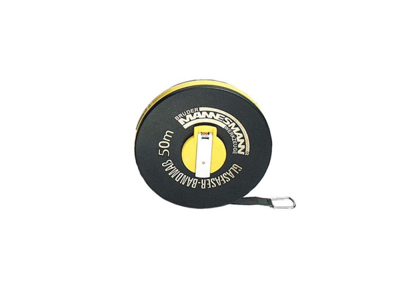BRÜDER MANNESMANN Décamètre, ruban fibre de verre, 50 m