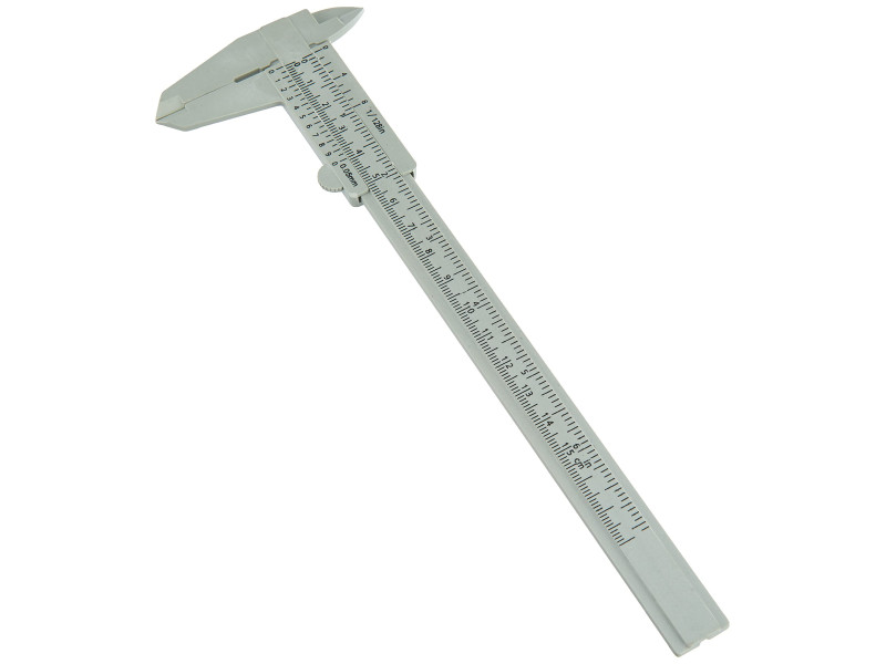 BRÜDER MANNESMANN Pied à coulisse, en plastique, 150 mm