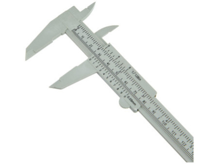 BRÜDER MANNESMANN Pied à coulisse, en plastique, 150 mm