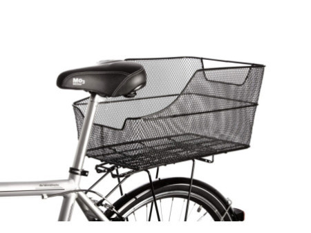 FISCHER Panier de vélo 'BIG' pour porte-bagage, noir