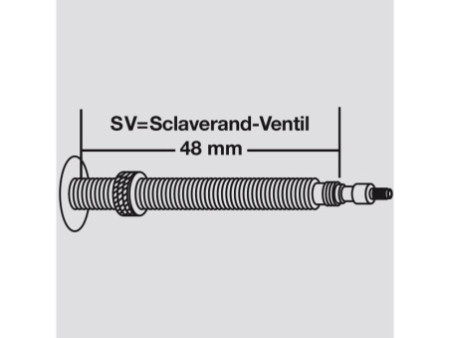 FISCHER Chambre à air, valve Sclaverand, 28' (71,12 cm)