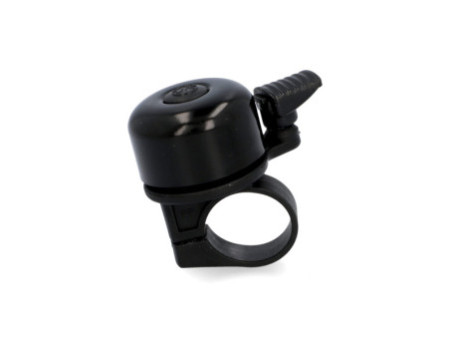 FISCHER Sonnette pour guidon de vélo, couleur: noir / argent