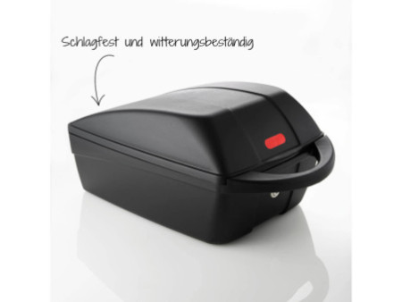 FISCHER Top case pour vélo, verrouillable, volume: 11 l