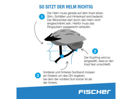 FISCHER Casque de vélo pour enfants 'hibou', taille: S/M