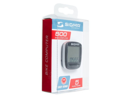 SIGMA Compteur pour vélo 'BC 500', 5 fonctios