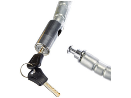 FISCHER Chaîne antivol vélo à maillons blindés, L: 1.000 mm
