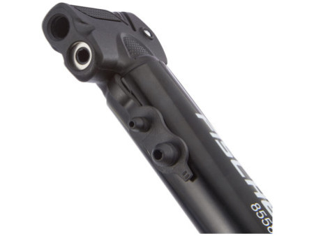 FISCHER Mini pompe à air pour vélo, poignée en T, noir