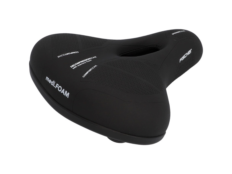 FISCHER Selle pour vélo de randonnée R.E.Med Memory Foam