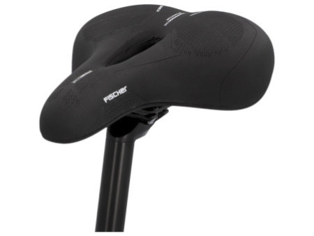 FISCHER Selle pour vélo de randonnée R.E.Med Memory Foam