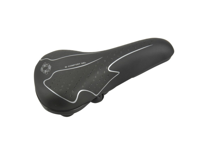 FISCHER Selle pour VTT Elastomer, noir / blanc