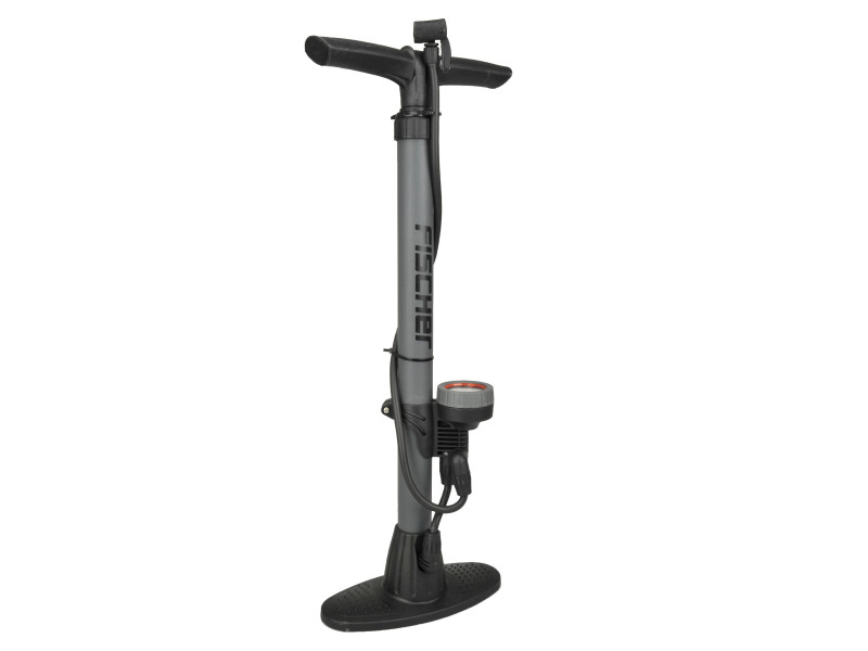 FISCHER Pompe à air verticale pour vélo, pour toute valve