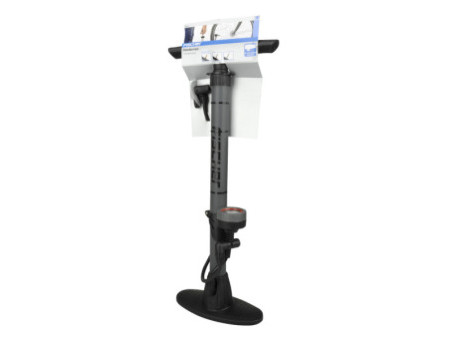 FISCHER Pompe à air verticale pour vélo, pour toute valve
