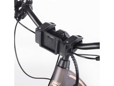 FISCHER Panier sur guidon pour vélo électrique, noir