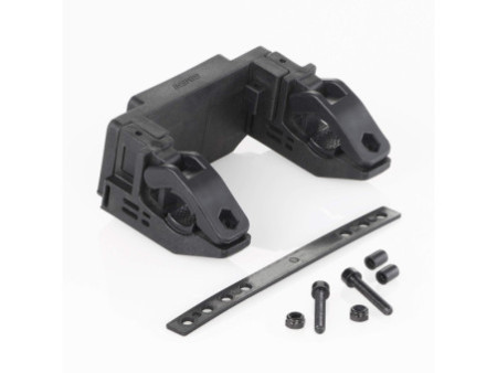 FISCHER Panier sur guidon pour vélo électrique, noir
