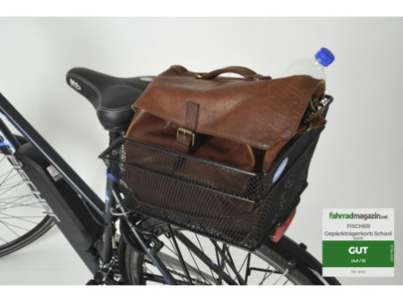 FISCHER Panier pour vélo 'School', noir