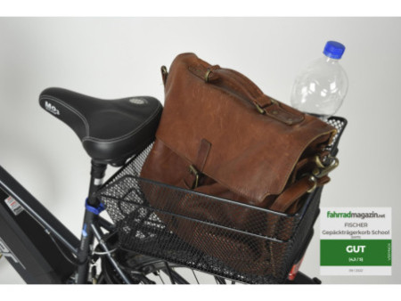 FISCHER Panier pour vélo 'School', noir