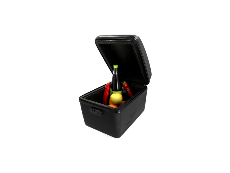 FISCHER Sac isotherme pour porte-bagages de vélo, noir