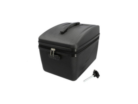 FISCHER Sac isotherme pour porte-bagages de vélo, noir