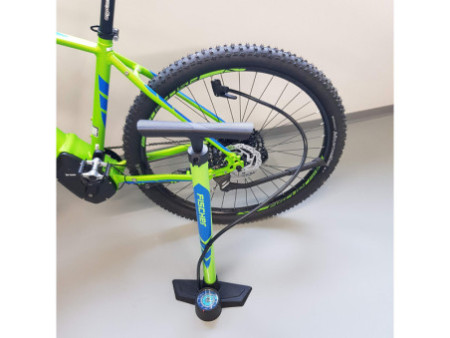 FISCHER Pompe à air verticale pour vélo Plus Volume