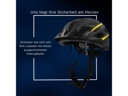 FISCHER Casque de vélo 'Urban Montis', taille : S/M, noir