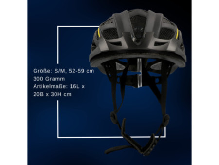 FISCHER Casque de vélo 'Urban Montis', taille : S/M, noir