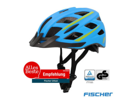 FISCHER Casque de vélo 'Urban Montis', taille : L/XL, bleu