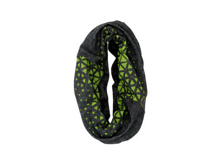 FISCHER Tour de cou, microfibre, anthracite/vert