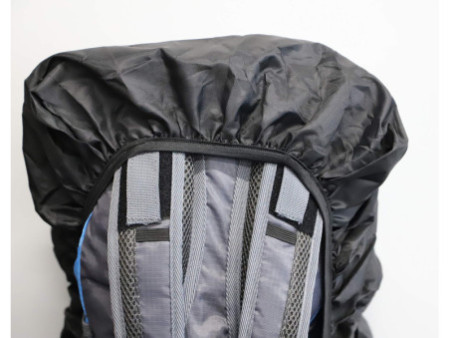 FISCHER Sac à dos avec filet pour casque, bleu/gris