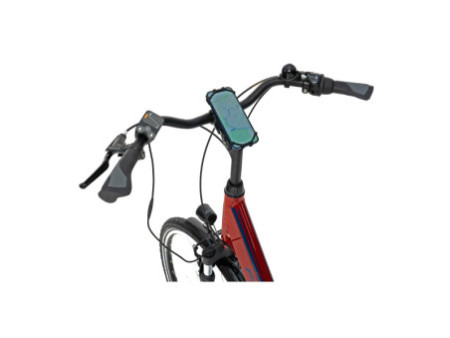 FISCHER Support smartphone pour vélo en silicone, noir