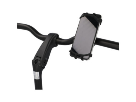 FISCHER Support smartphone pour vélo en silicone, noir
