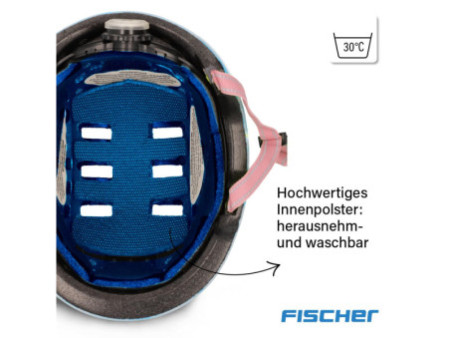 FISCHER Casque de vélo enfant 'BMX Splash', taille: XS/S