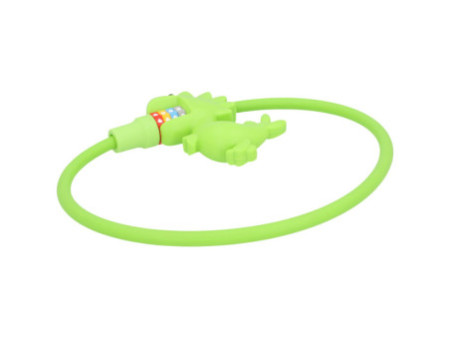 FISCHER Câble antivol pour vélo Dinosaure, longueur: 600 mm