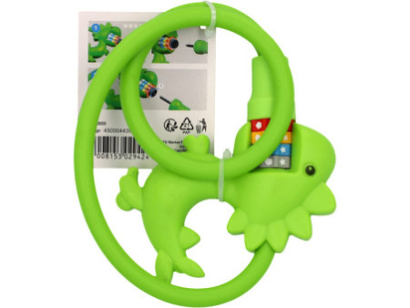 FISCHER Câble antivol pour vélo Dinosaure, longueur: 600 mm