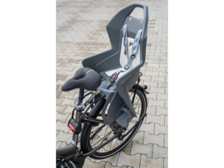 FISCHER Siège enfant de vélo, gris / noir