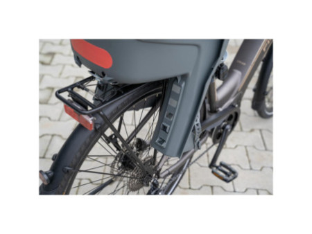 FISCHER Siège enfant de vélo, gris / noir