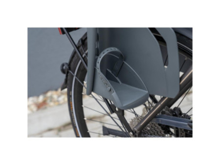 FISCHER Siège enfant de vélo, gris / noir