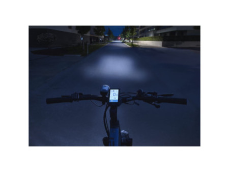 FISCHER Set d'éclairage de vélo à LED rechargeable, 30 lux