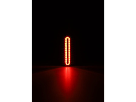 FISCHER Set d'éclairage de vélo à LED rechargeable, 30 lux