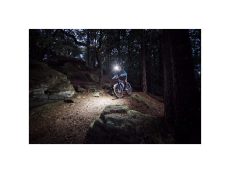 FISCHER Lampe LED rechargeable pour casque de vélo H1600