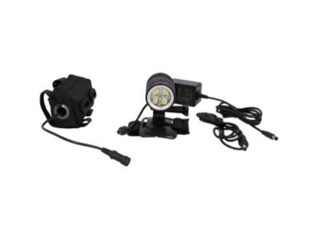 FISCHER Lampe LED rechargeable pour casque de vélo H1600