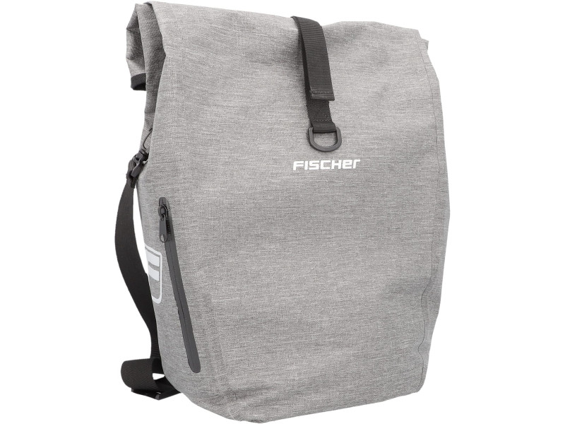 FISCHER Sacoche de vélo City, gris