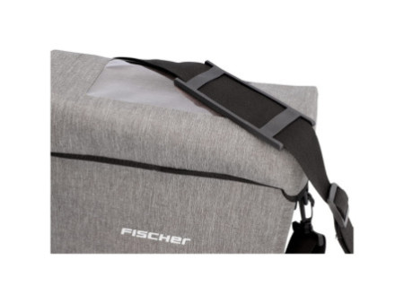 FISCHER Sacoche de guidon de vélo City, gris